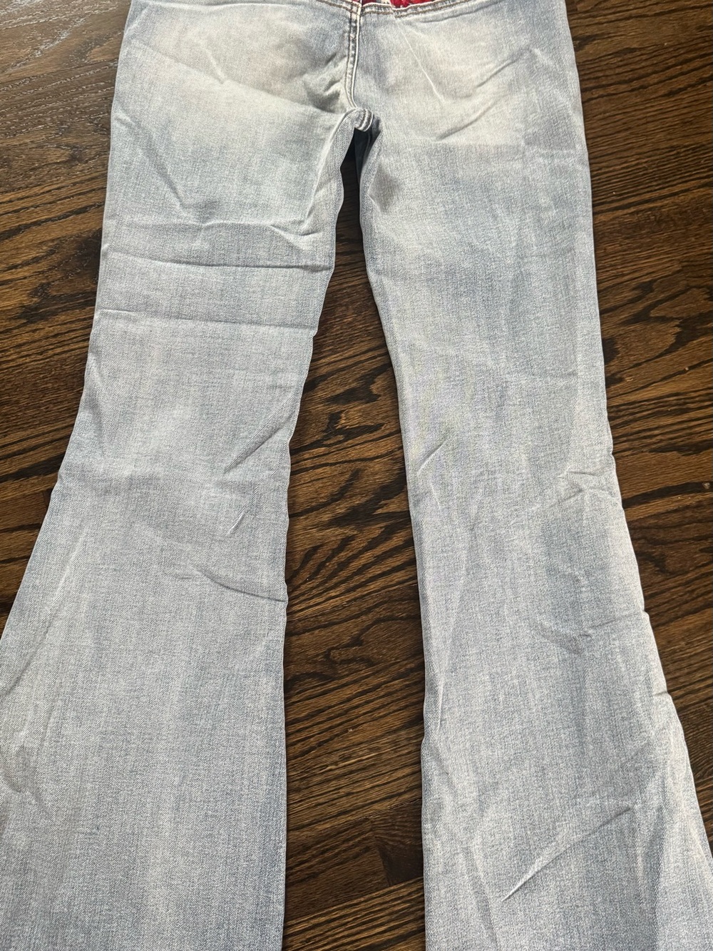 Driftwood Embroidered Light wash Women’s Jeans with unique embroidery detail - Picture 5 of 5